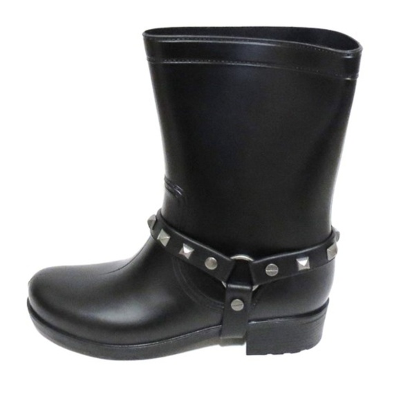 Dirty Laundry Shoes - Dirty Laundry Rock Steady Studded Rain Boots